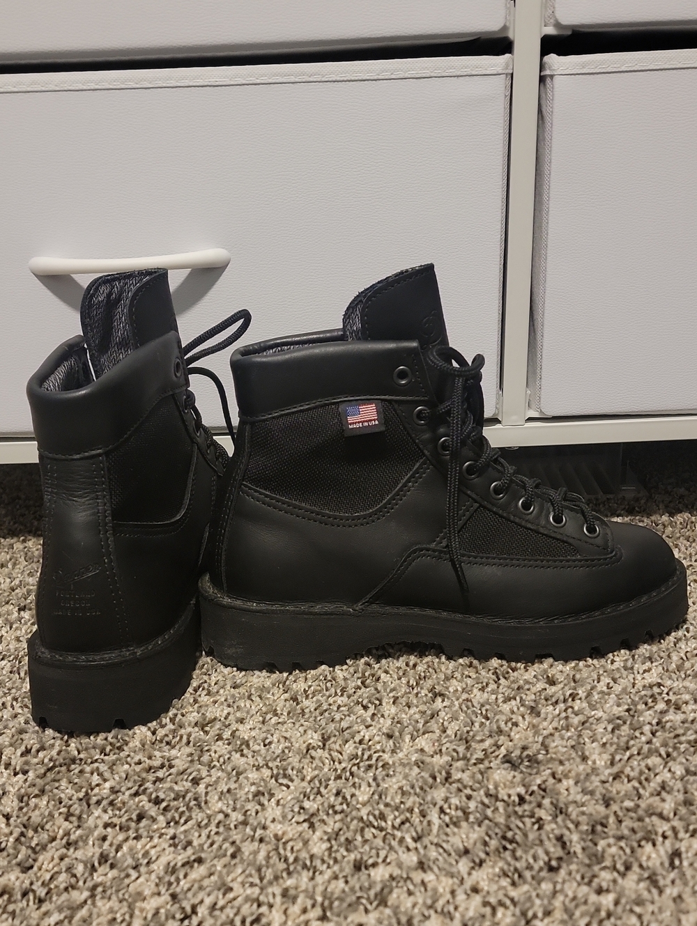 Danner Patrol 6" Black Goretex Tactical Lace-Up Work Boots Women's Size 6.5